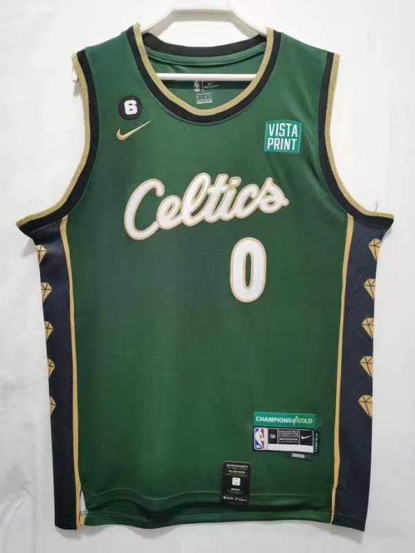 Men Boston Celtics #0 Tatum Green Nike City Edition 22-23 NBA Jersey->dallas mavericks->NBA Jersey